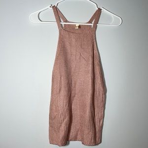 ✨2/$10✨Mauve Pink knit tank top